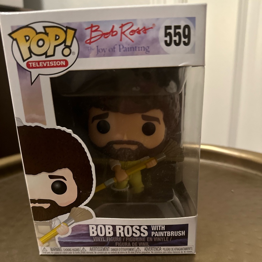 Funko Pop! Television: Bob Ross - Bob Ross Collectible Figure #559